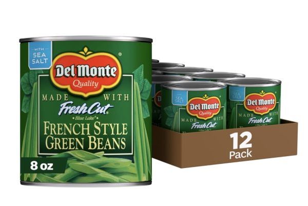 Del Monte Canned Fresh Cut French Style Green Beans (Pack of 12) only $5.40 shipped!